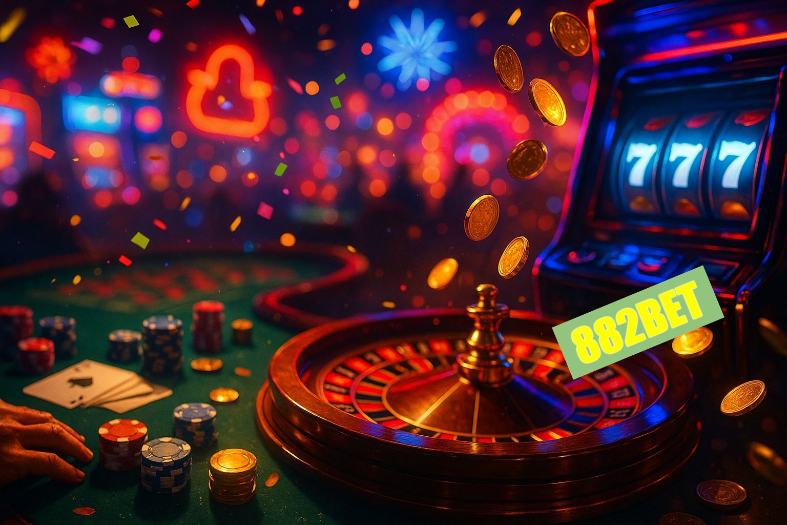 Jogos emocionantes no 882BET